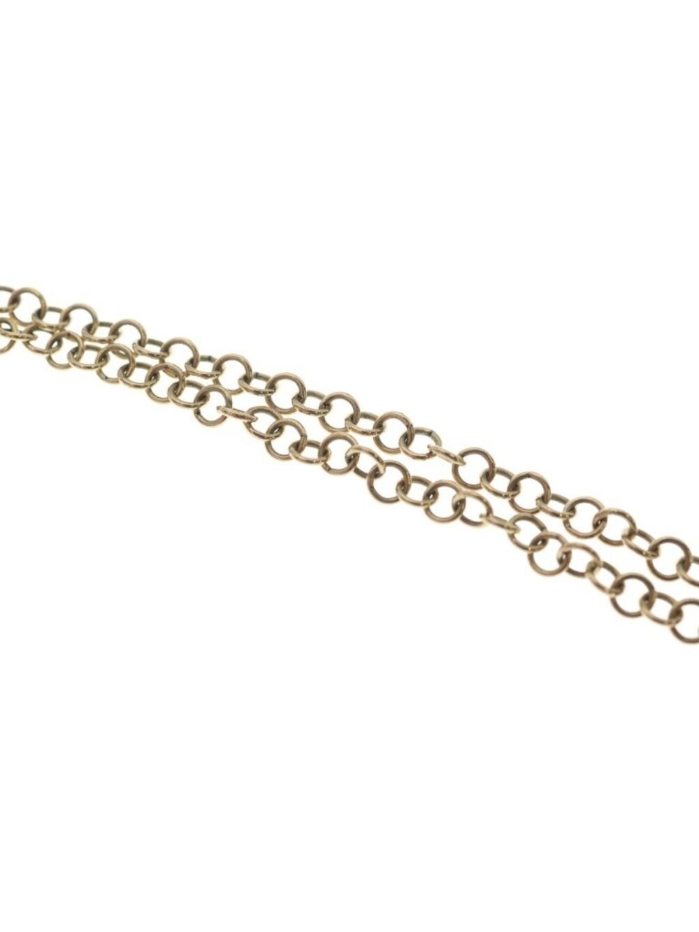 Dior Rhinestone Heart Key Necklace Gold - Picture 5 of 6